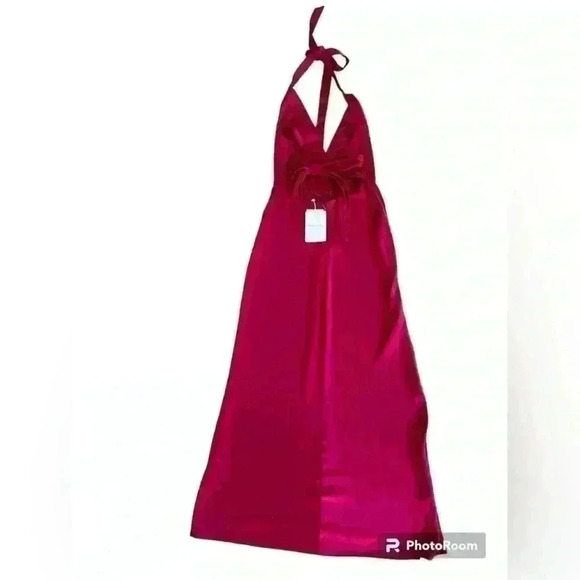 🔥 NWT Luxe Maxi Dress in Red, Size 8/S by renowned Australian designer Esmee - Picture 4 of 5